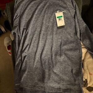 Nike Men's Gray Long Sleeve Shirt